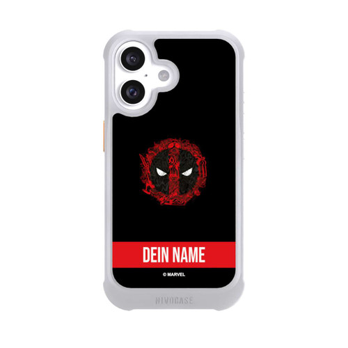 Apple iPhone 16 NIVOmax Deadpool Logo personnalisable