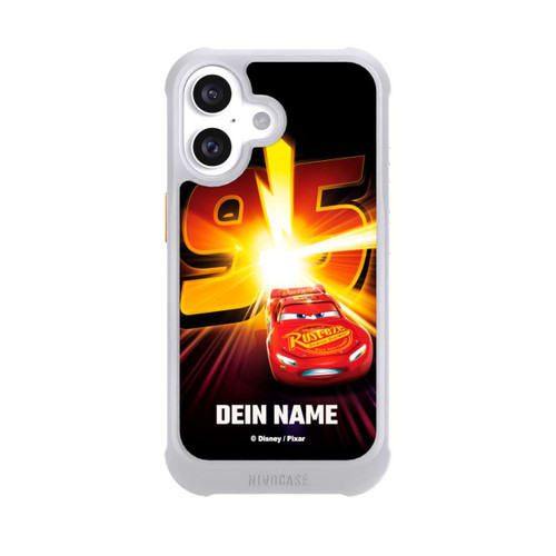 Apple iPhone 16 NIVOmax Cars Lightning 95 Personalisierbar
