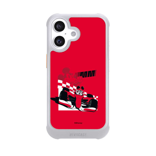 Apple iPhone 16 NIVOmax Mickey Mouse Racing Legend Red