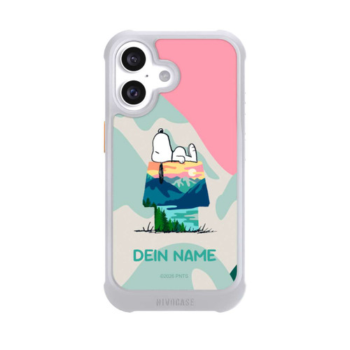 Apple iPhone 16 NIVOmax Snoopy Outdoor Personnalisable