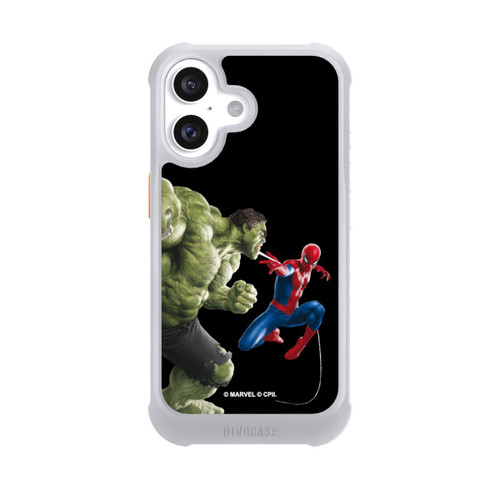 Apple iPhone 16 NIVOmax Spider-Man affronte Hulk
