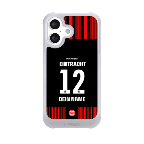 Apple iPhone 16 NIVOmax Eintracht Frankfurt Trikot Personalisierbar 26-27