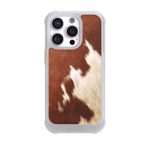 Apple iPhone 16 Pro NIVOmax Kuhfell Look