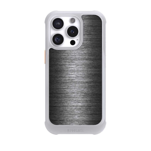 Apple iPhone 16 Pro NIVOmax Metal Look - Anthrazit