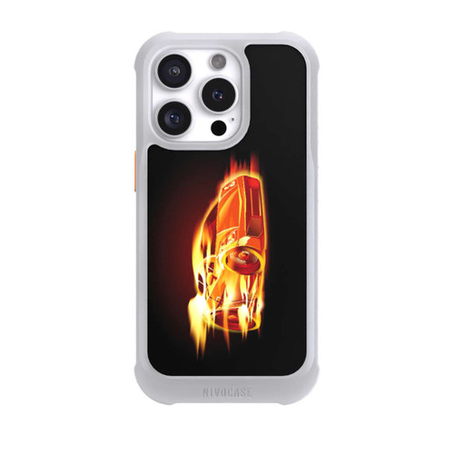 Apple iPhone 16 Pro NIVOmax Burning Car