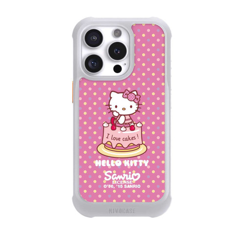 Apple iPhone 16 Pro NIVOmax Hello Kitty - I Love Cakes