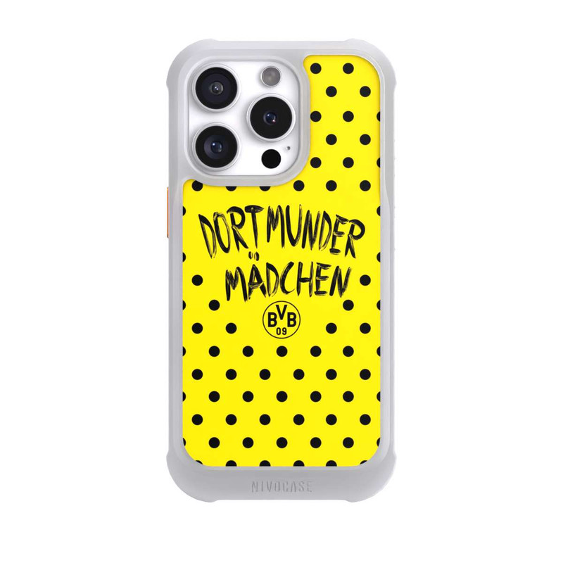 iPhone 16 Pro NIVOmax BVB Dortmunder Mädel Punkte
