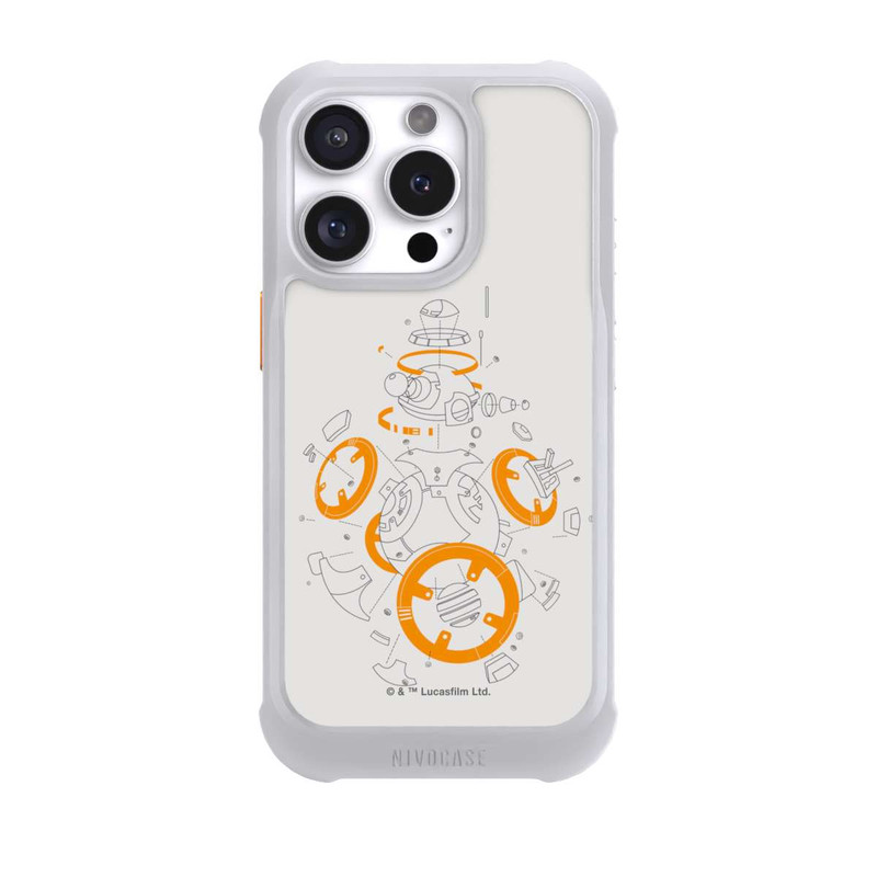 iPhone 16 Pro NIVOmax BB8 Explosionszeichung - StarWars 8