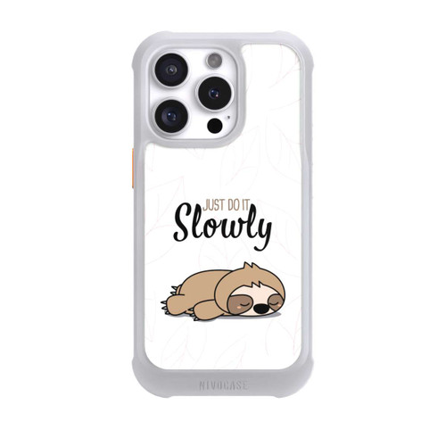 Apple iPhone 16 Pro NIVOmax Just Do It Slowly Sloth