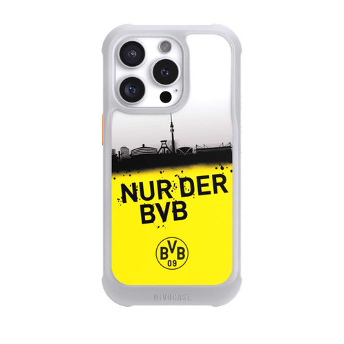 Apple iPhone 16 Pro NIVOmax Nur der BVB - Silhouette