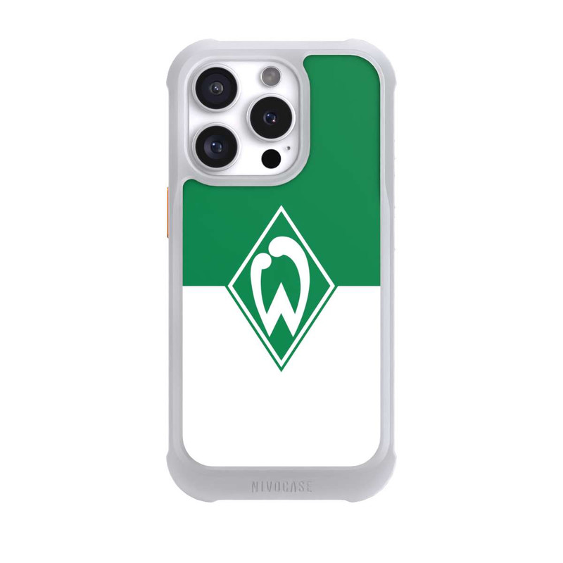 iPhone 16 Pro NIVOmax Zwei Farben - Werder Bremen
