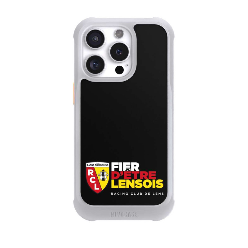 iPhone 16 Pro NIVOmax RC Lens Logo Schwarz Unten