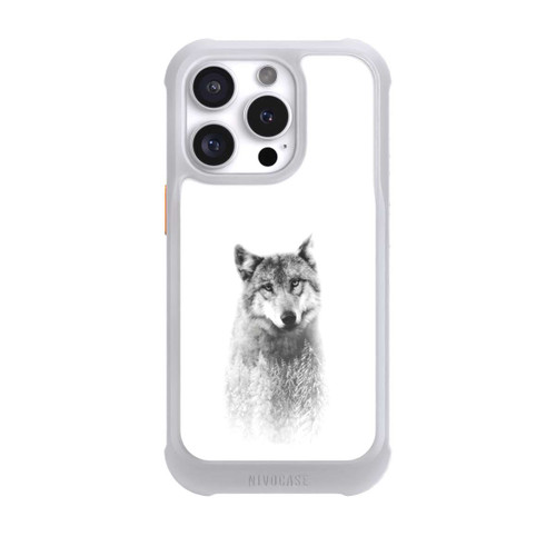 Apple iPhone 16 Pro NIVOmax Le loup et la forêt