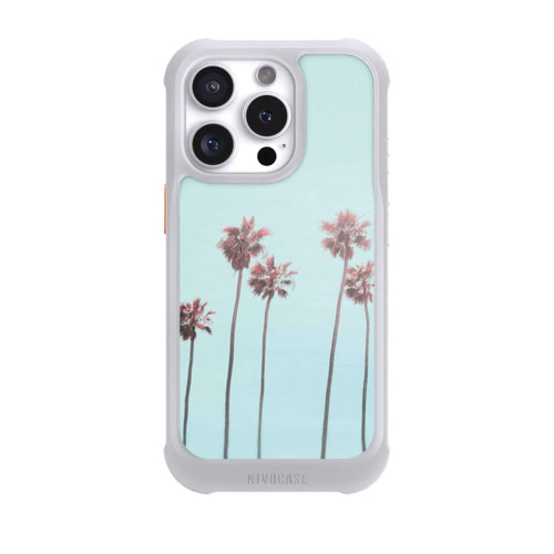 Apple iPhone 16 Pro NIVOmax Hellrosa Strandpalme Paradies