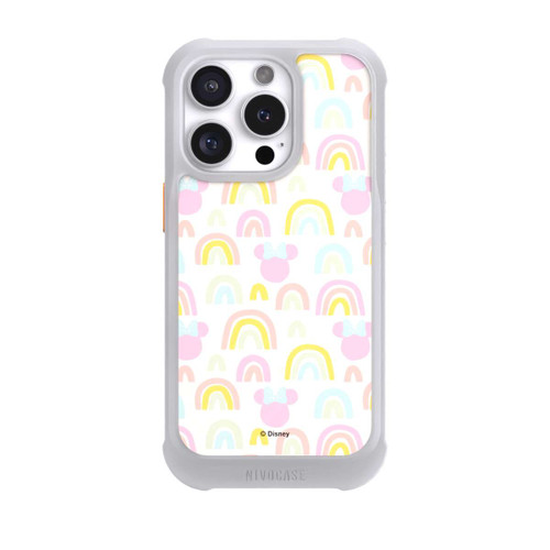 Apple iPhone 16 Pro NIVOmax Minnie Regenbogen Muster