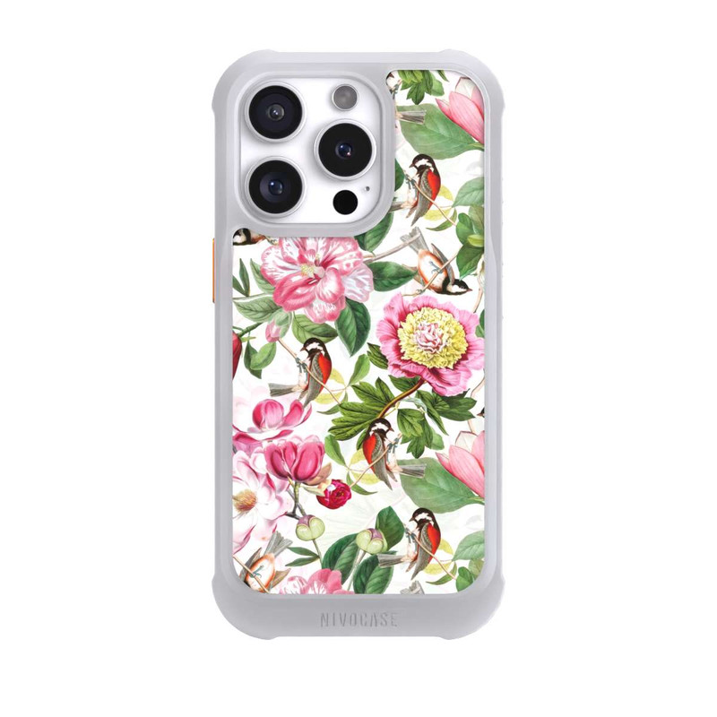 iPhone 16 Pro NIVOmax White Garden