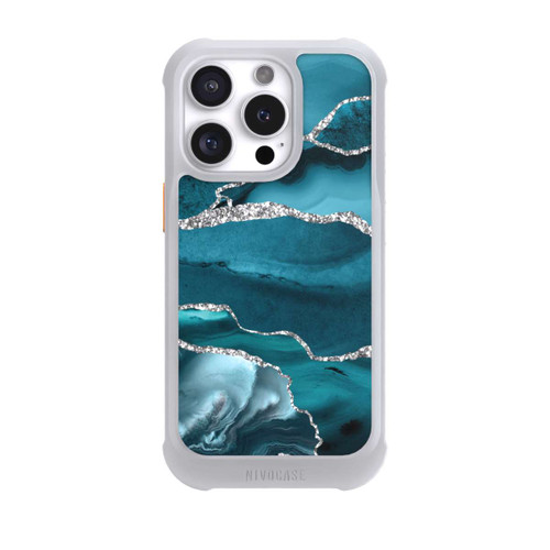 Apple iPhone 16 Pro NIVOmax Gletscher Eis Marmor