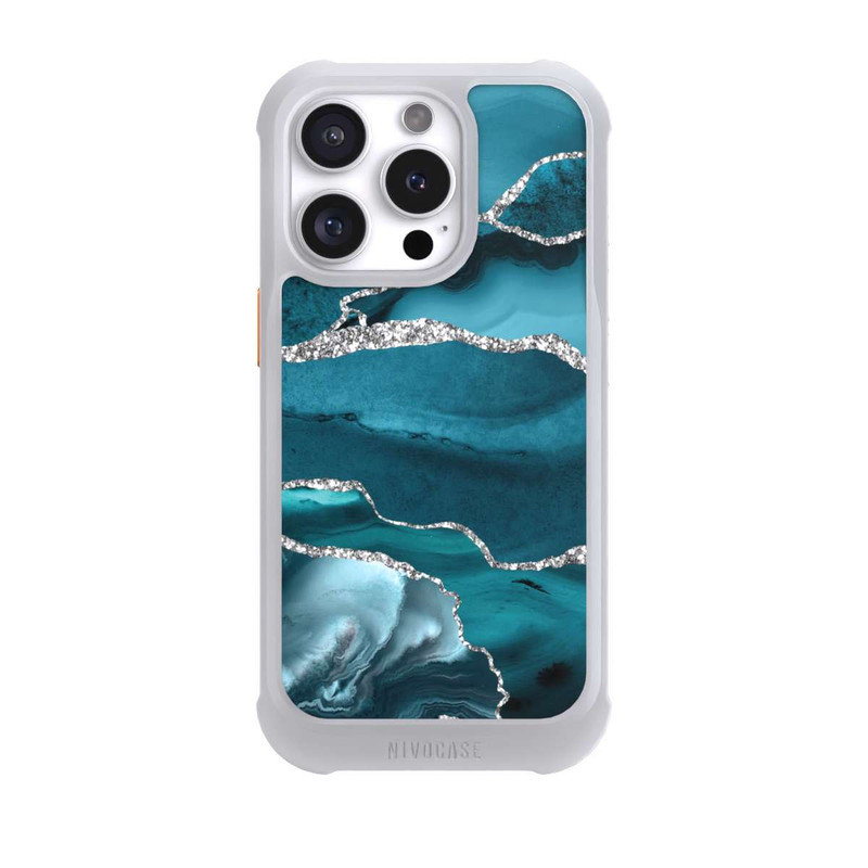 iPhone 16 Pro NIVOmax Marbre Glacier