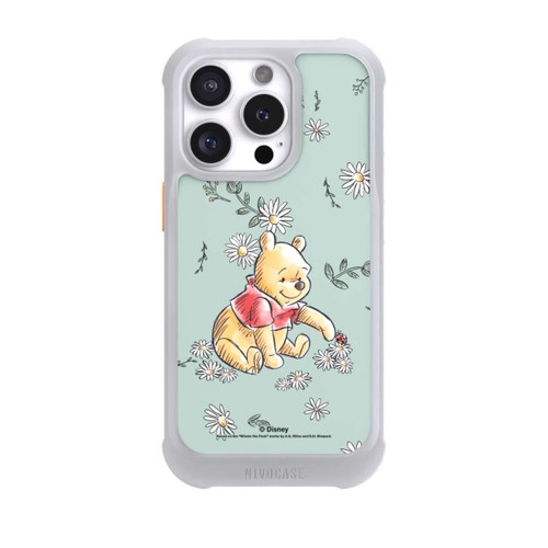 Apple iPhone 16 Pro NIVOmax Winnie Puuh Gänseblümchen und Käfer Liebe