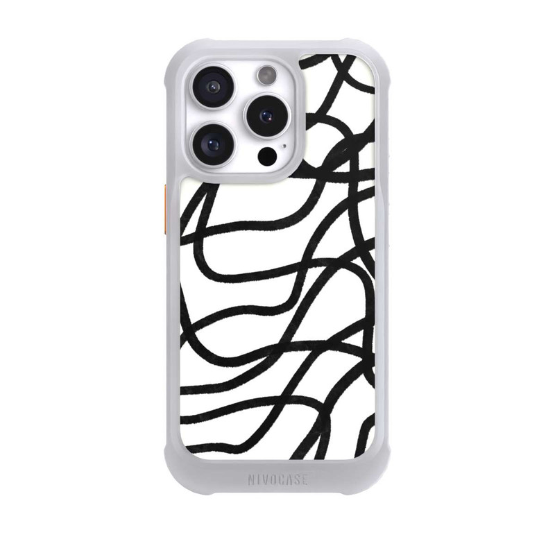 iPhone 16 Pro NIVOmax Schwarze Linien