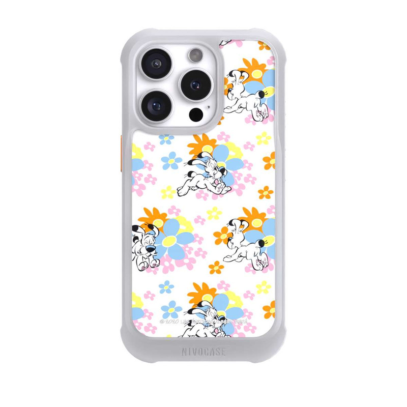 iPhone 16 Pro NIVOmax Idefix Bunte Blumen Muster