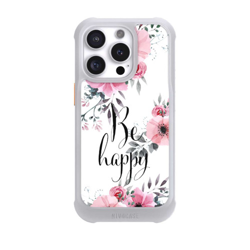 Apple iPhone 16 Pro NIVOmax Be Happy Fleurs