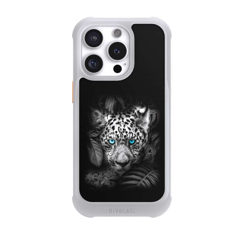 iPhone 16 Pro NIVOmax Jaguar Schwarz Dschungel