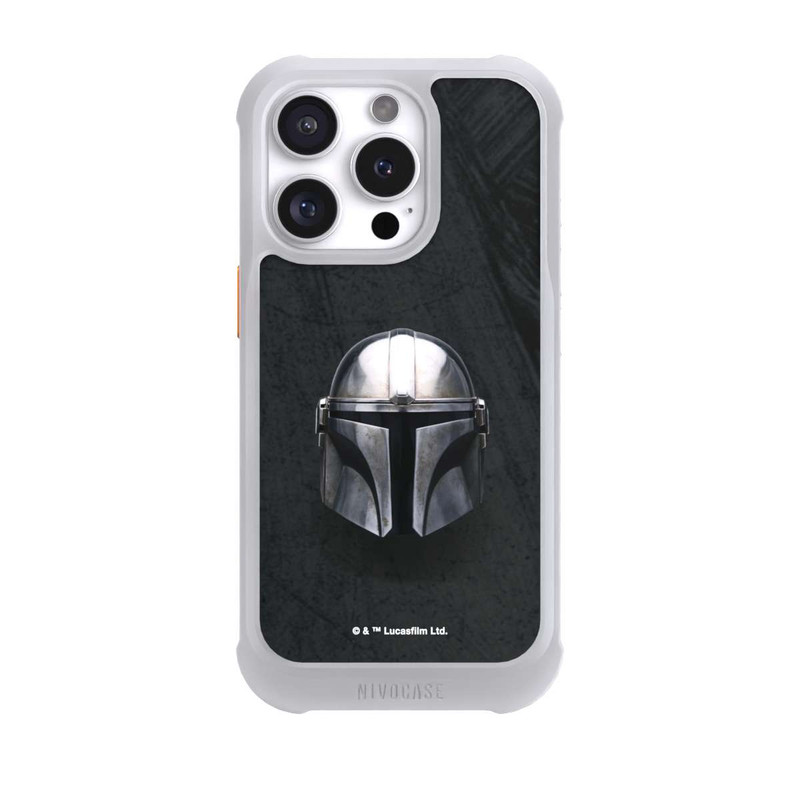 iPhone 16 Pro NIVOmax Mandalorian Black Helmet