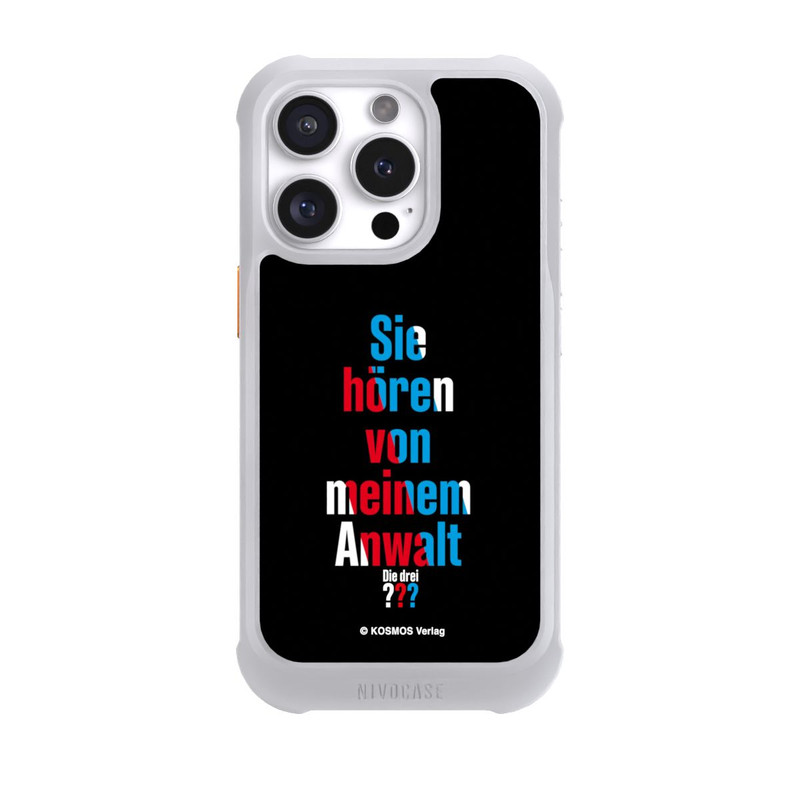 iPhone 16 Pro NIVOmax Sie Hören von Meinem Anwalt