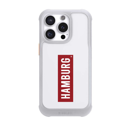 Apple iPhone 16 Pro NIVOmax HSV Hamburg Rot Weiss