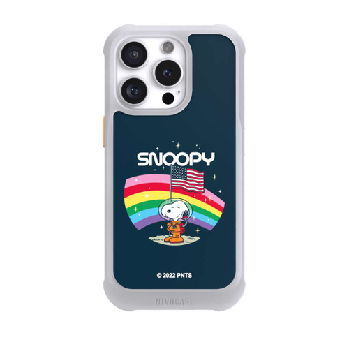 Apple iPhone 16 Pro NIVOmax Snoopy Space Traveller Rainbow