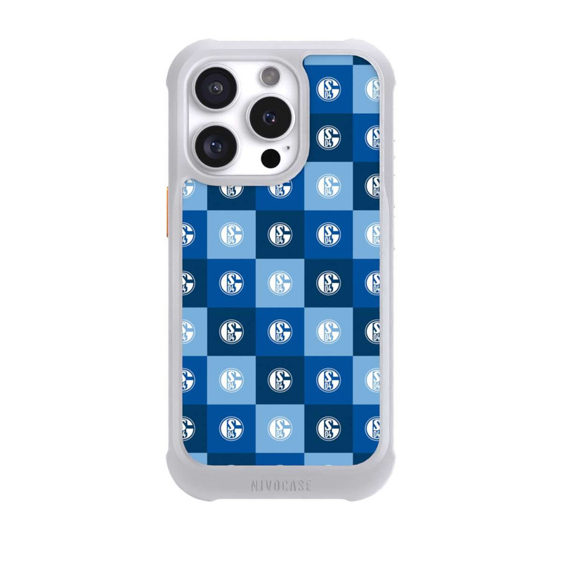 iPhone 16 Pro NIVOmax Schalke 04 Muster
