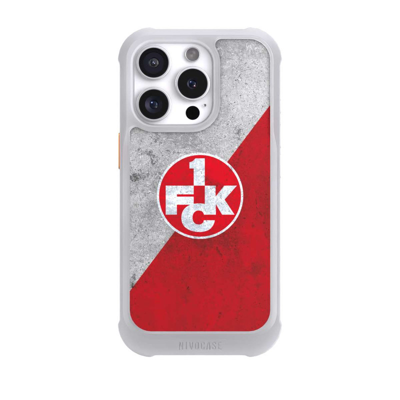 iPhone 16 Pro NIVOmax 1.FC Kaiserslautern-Beton Logo red