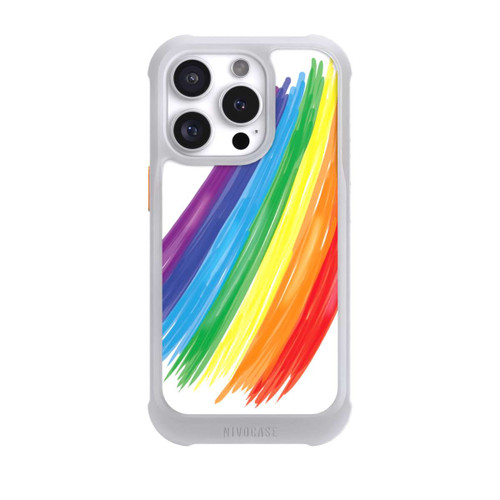 Apple iPhone 16 Pro NIVOmax Rainbow Paint Brush