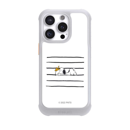 Apple iPhone 16 Pro NIVOmax Snoopy Woodstock Stripes