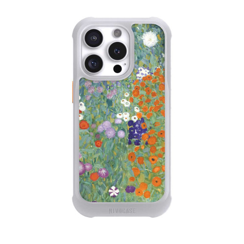 Apple iPhone 16 Pro NIVOmax Blühender Garten - Gustav Klimt