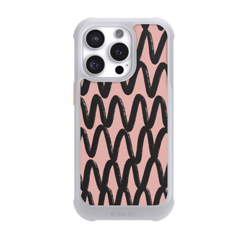 Apple iPhone 16 Pro NIVOmax Zig Zag Noir