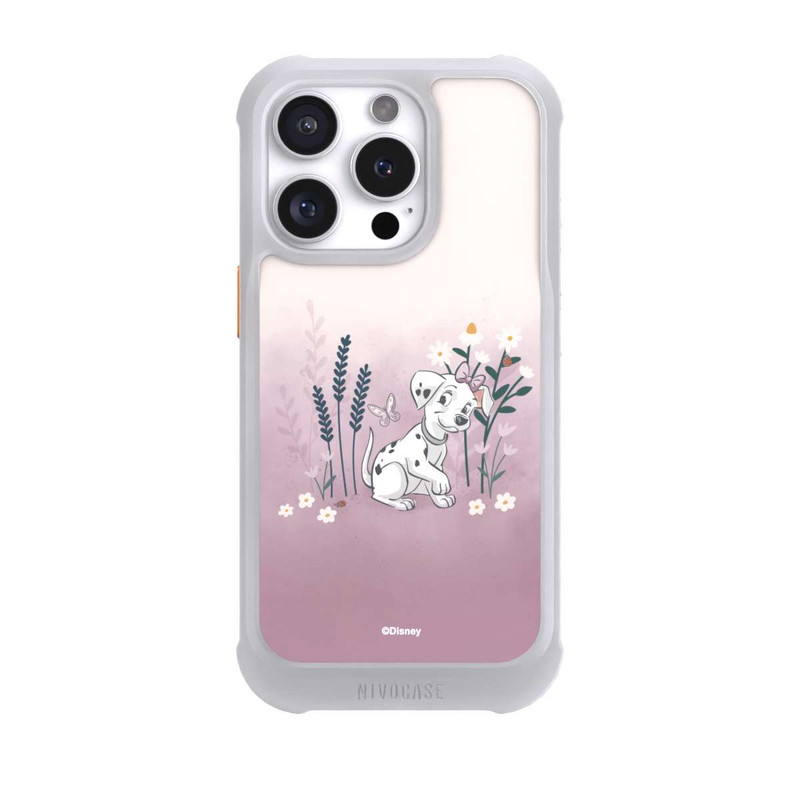 iPhone 16 Pro NIVOmax 101 Dalamatiner mit Blumen