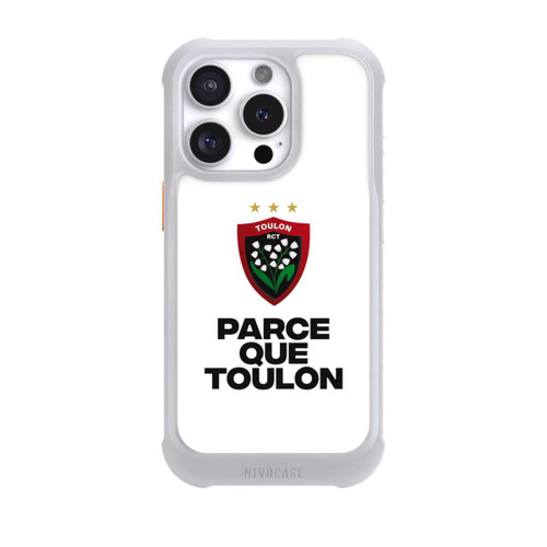 Apple iPhone 16 Pro NIVOmax Parce Que Toulon Blanc