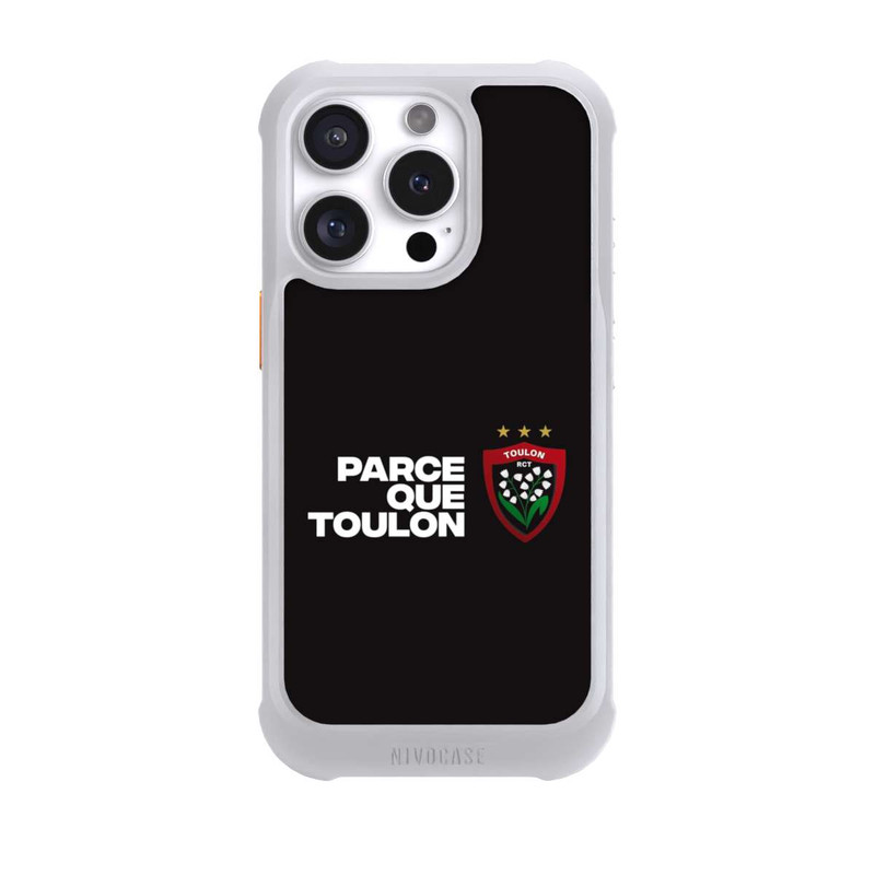 iPhone 16 Pro NIVOmax RC Toulonnais PQT Noir