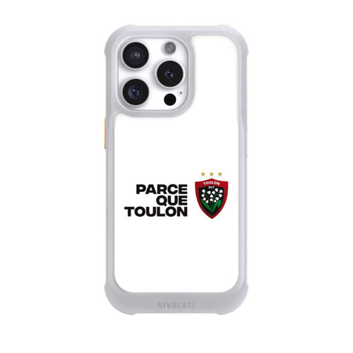 Apple iPhone 16 Pro NIVOmax RC Toulonnais PQT Blanc