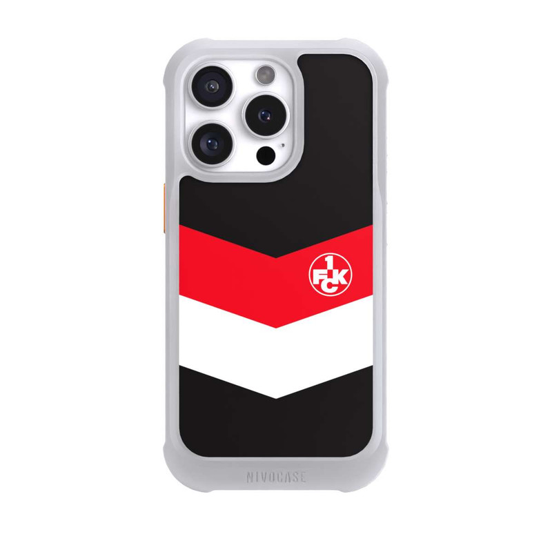 iPhone 16 Pro NIVOmax 1.FCK Blockstreifen Design