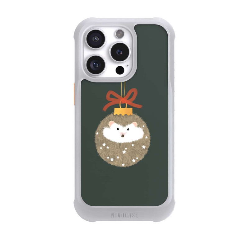 iPhone 16 Pro NIVOmax weihnachtlicher Igel