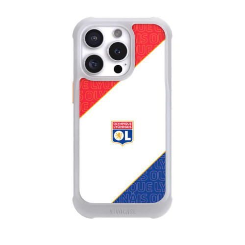 Apple iPhone 16 Pro NIVOmax OL Logo Rot und Blau