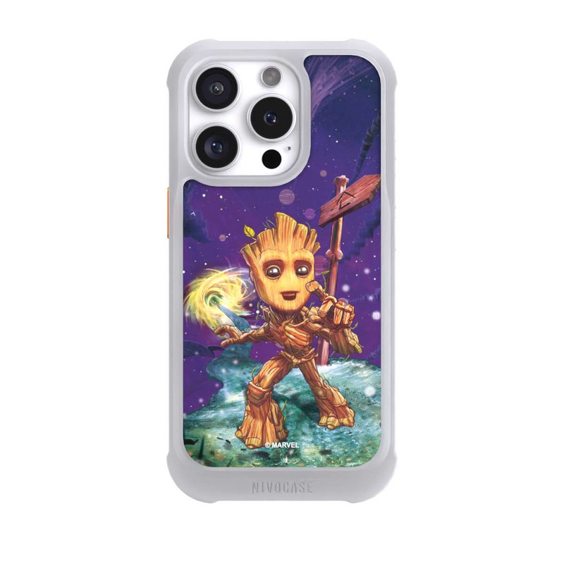 iPhone 16 Pro NIVOmax Baby Groot Galaxy Touch