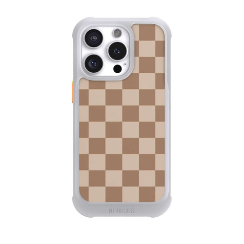 Apple iPhone 16 Pro NIVOmax Braun Karo
