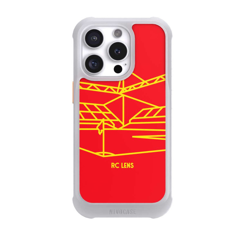 iPhone 16 Pro NIVOmax RC Lens Line Art Stadium Groß