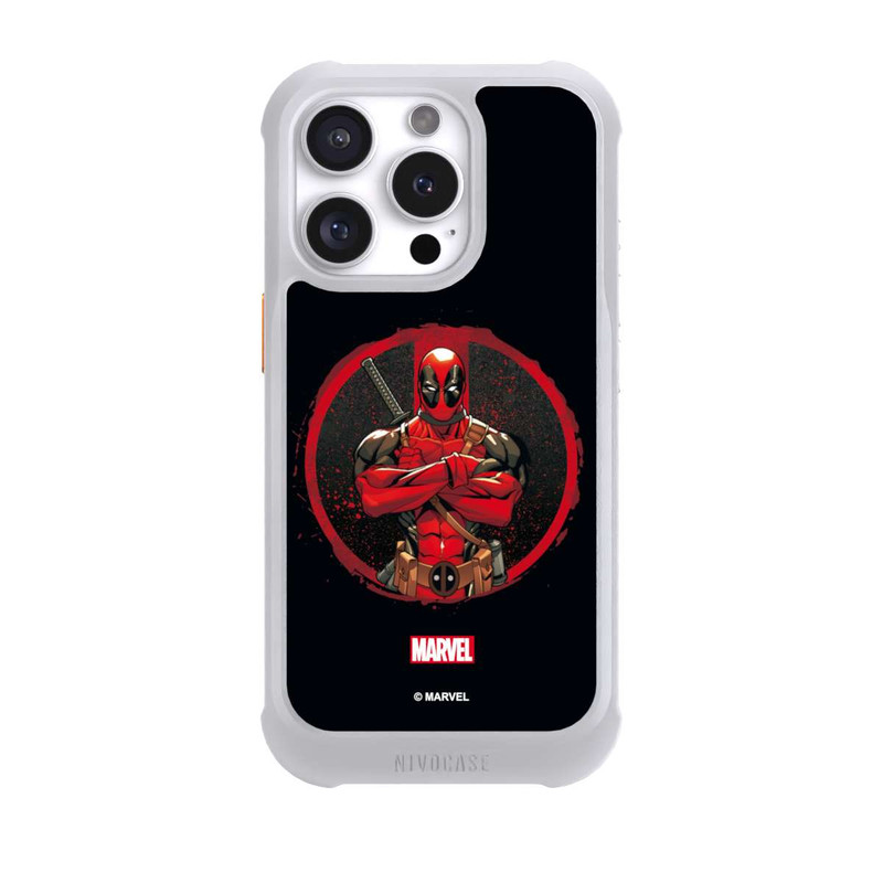 iPhone 16 Pro NIVOmax Deadpool Badge
