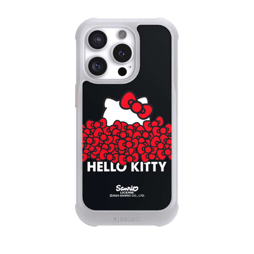 Apple iPhone 16 Pro NIVOmax Hello Kitty mit Schleifen