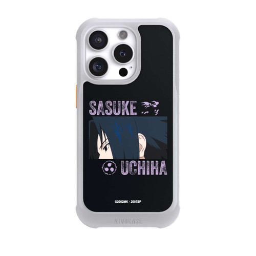 Apple iPhone 16 Pro NIVOmax Sasuke Uchiha Gros plan